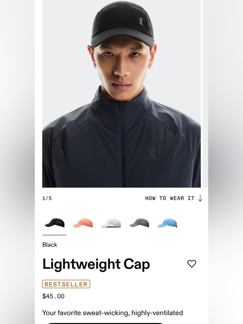On Running Company - Lightweight Cap - Picture 6 of 6